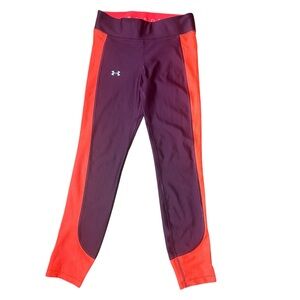 Under Armour Women’s Purple and Orange Leggins